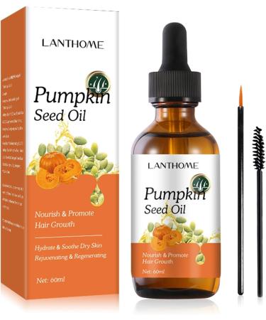 Pumpkin Seed Oil Organic Pumpkin Seed Oil for Hair Growth Pure Organic Cold Pressed Natural Moisturizer Pumpkin Seed Oil Perfect For Hydrating & Repairing Dry (1PC) - Buy Online on GoSupps.com