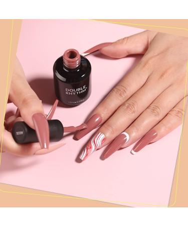Gel Nail Polish Kit - 20 Colors with Base, Glossy & Matte Top Coat - Salon Quality Soak Off Pastel Set - DIY Manicure at Home - Heat of the Sun - Pack 11 - Buy Online on GoSupps.com