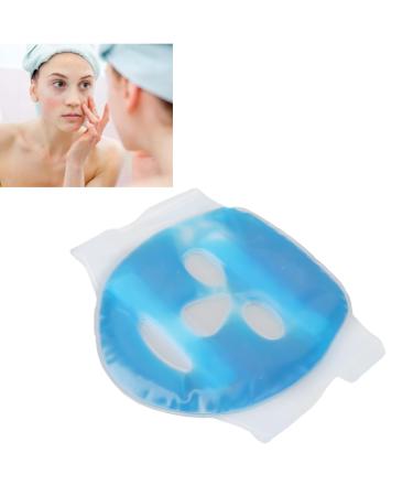 Fyearfly Cooling mask cooling face mask gel beads face mask reduces puffiness migraine reusable warm cold compresses therapy gel mask for sleeping