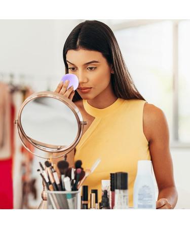 DOKLY Makeup Sponge Set 4 PCS Beauty Blender Sponge Makeup Foundation Sponge Ultra Soft Flawless for Liquid Creams and Powders (Purple) - Buy Online on GoSupps.com