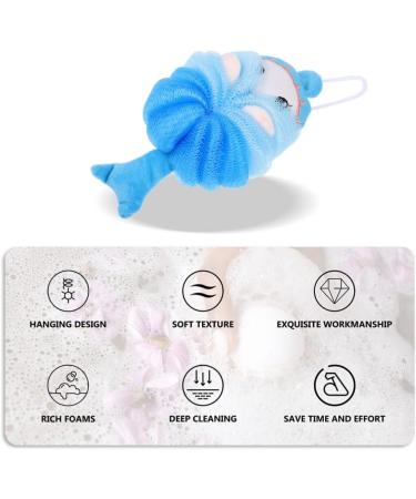 FOMIYES 2pcs Kids Bath Balls - Exfoliating Shower Loofahs & Scrubbers for Children | Soft Mesh Brush Luffa - Buy Online on GoSupps.com