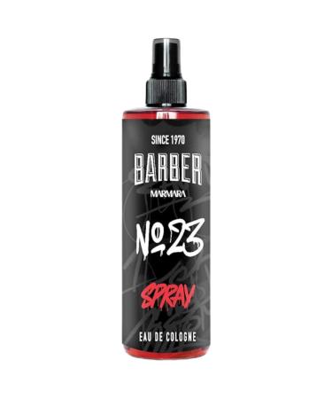 barber marmara Eau de Cologne Pump Spray Mens Graffiti After Shave Men's Fragrance Water Shaving Water Men Barber Men's Fragrances Body Spray Barbershop Travel Size (50 ml No23) 1.7 Fl Oz (Pack of 1) No23
