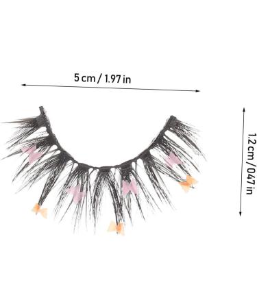 Beavorty 8 Pairs Sequin False Eyelashes Natural False Lashes Handmade Eye Lashes Natural False Eyelashes Pesta as Postizas Naturales Artificial Eyelashes Cosplay Chemical Fiber Decorate - Buy Online on GoSupps.com