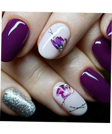 minkissy 1 Sheet Nail Art Sticker Nail Art Decals Nail Stickers Manicure Nail Decals - Buy Online on GoSupps.com