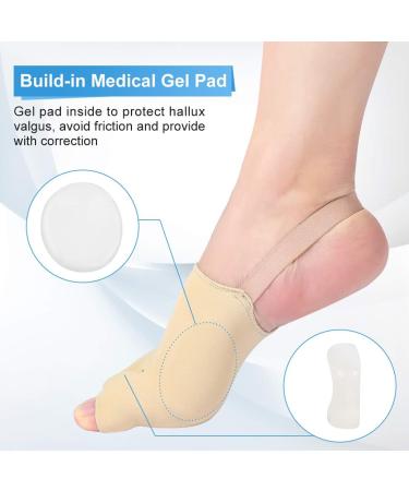 DOACT Bunion Corrector | Hallux Valgus Relief | Large Toe Separator with Unique Heel Strap Design - Shop Internationally! - Buy Online on GoSupps.com
