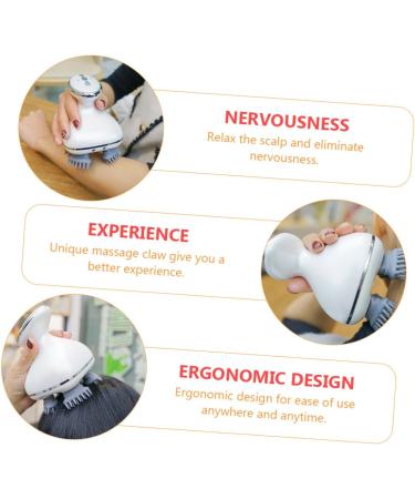 Minkissy 2 Sets Head Massager & Abs Tool Relaxation & Hair Care | International Shipping Available - Buy Online on GoSupps.com