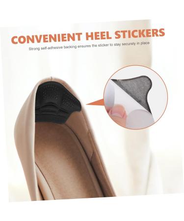 FOMIYES 25 Pairs Anti-Wear Stickers for Heels - Self-Adhesive Insoles & Replaceable Heel Pads for Comfortable Outdoor Wear - Black Foot Grips (5 Pcs - Buy Online on GoSupps.com