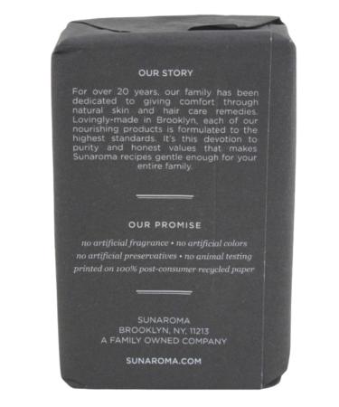 Buy Sunaroma Charcoal Soap Bar with Bergamot Oil - 8oz (2 Pack) | Natural Skin Care | International Shipping - Buy Online on GoSupps.com