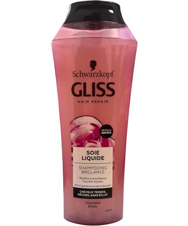 Gliss Liquid Silk Shampoo 6 x 250 ml shiny shampoo for brittle and dull hair pack of 6 - Buy Online on GoSupps.com