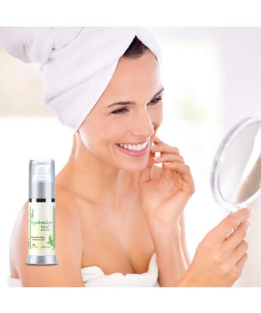 Deluvia Vitamin C Serum | Hydrating Hyaluronic Acid & Moisturizing Vitamin E for Sensitive Skin - Buy Online on GoSupps.com