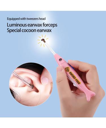 Replaceable Head Lighting Earwax Cleaning Kit with Eye Goggles - Multicolor One Size - Buy Online on GoSupps.com