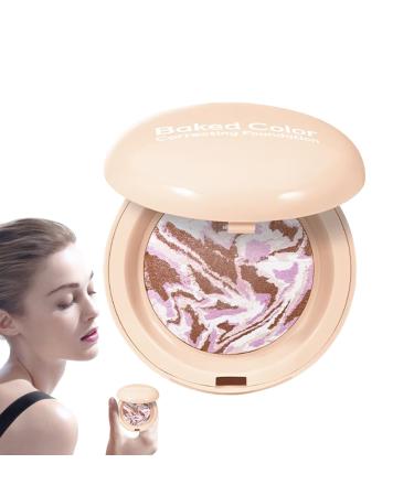 YNPQTDS Mineral Foundation for Mature Skin | Blushes Natural Light Lightening Makeup Contour Nose Built-in Mirror for Sensitive Skin Dry Grace Wedding Date Beach