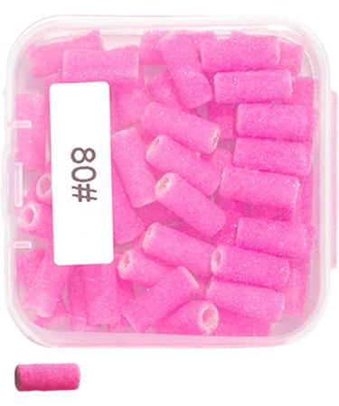 Lot de 50 bandes abrasives professionnelles pour nail art et 1 mandrin pour manucure en gel acrylique accessoires de manucure 80 points - Buy Online on GoSupps.com