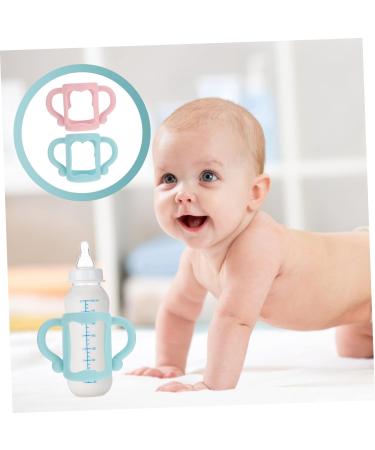 ibasenice 6 Pcs Universal Silicone Handle Feeding Bottle Handle Bottle Handle Bottle Holder Bottle Handles Milk Bottle Handle Breast Milk Cup Assorted Colorx3pcs 10.7x4.6cmx3pcs - Buy Online on GoSupps.com