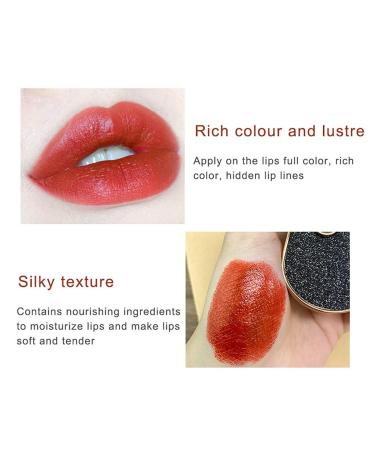 Kuashidai Violin Design Matte Lipstick - Waterproof Red Lipstick for Women (3.8g) - 3 Colors Available - Buy Online on GoSupps.com