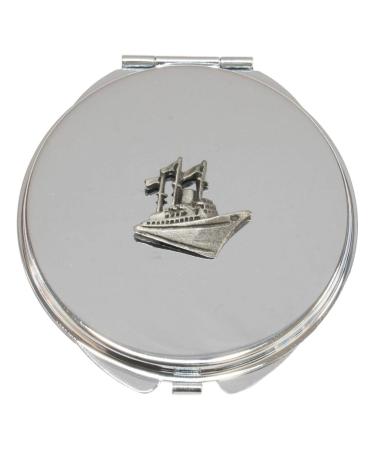 Ocean Liner Compact Mirror Handbag Gift With Free Engraving 425