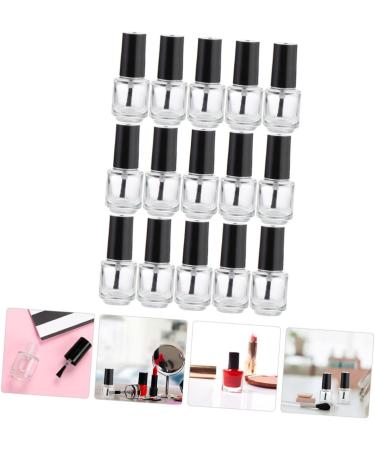 Ipetboom Lot de 25 Flacons Vides pour Vernis Ongles 5Ml en Verre Transparent Bouchon Aluminium lectrolytique Flacons Rechargeables pour Manucure Accessoires Rangement Professionnels - Buy Online on GoSupps.com