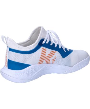 Buy Kempa Unisex Kids Kourtfly Jr Sports Shoes 39 EU - White Blue | International Shipping Available - Buy Online on GoSupps.com