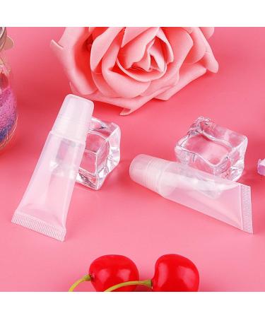 10pcs 8ml Refillable Lip Gloss Soft Tube - Perfect Makeup Cosmetic Lip Oil Storage Container | International Shipping Available - Buy Online on GoSupps.com