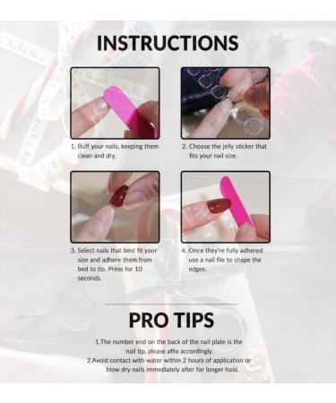 Sethexy Christmas French Short Square False Nails - 24Pcs Glossy Festive Press On Acrylic Stick On Nail Tips - Buy Online on GoSupps.com