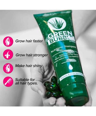 Green Bubble Hair Growth Set - Bubbly Pack for Strengthening and Nourishing Hair - Buy Online on GoSupps.com