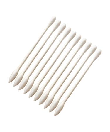 Makeup Remover Swabs - 100pcs Individually Wrapped Double Tipped Cotton Swabs for Gentle & Comfortable Makeup Removal | Portable & Soft for Home Use - Buy Online on GoSupps.com