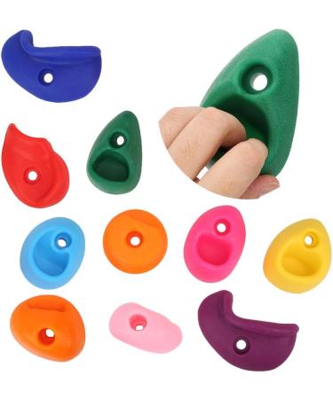 Ritoeasy 10-Piece Multi-Colored Climbing Handles for Indoor & Outdoor DIY Rock Walls - Perfect for Home Playgrounds - Buy Online on GoSupps.com