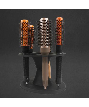Baluue Hair Scissors Holder Rotating Barber Scissors Storage Salon Shears Holder Hair Stylist Scissors Container Barbershop Hairdressing Tools Organizer Black - Buy Online on GoSupps.com