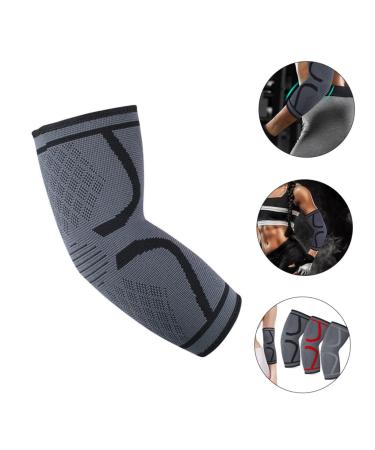 Healifty Elbow Brace Sleeve - 2 Pairs Wristband & Elbow Support for Yoga Protective Guard & Comfort | Best Elastic Elbow Protection - Buy Online on GoSupps.com