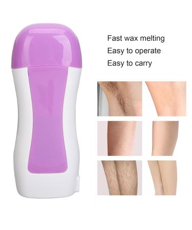 Compact Roll-On Wax Heater for Hair Removal - Portable Cartridge Slows Hair Growth 100ml EU 220V - Perfect for International Delivery - Buy Online on GoSupps.com
