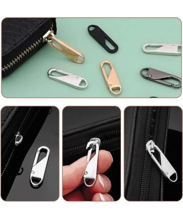 KSIUW Zipper Slider - 20 Metal Pull Tabs for Suitcases & Coats | Durable Replacement Zipper Pulls - Buy Online on GoSupps.com