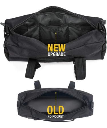 WYNEX Tactical Increment Molle Pouch  Vertical EDC Utility Pouches Sling Bag Military Multi-Purpose Large Capacity with Shoulder Strap Modular Design Black (upgraded) - Buy Online on GoSupps.com