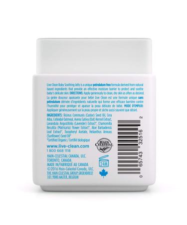 LIVE CLEAN Non Petroleum Soothing Jelly 120g - Natural Relief for Skin Irritations - Buy Online on GoSupps.com