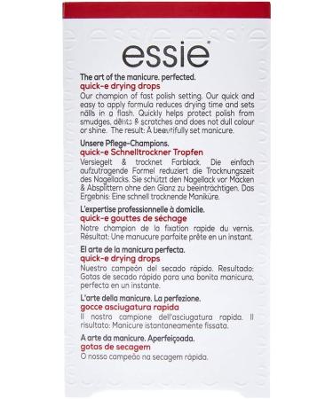Maybelline Essie Quick-e Drying Drops 13.5ml - Fast Dry Nail Varnish Treatment - Buy Online on GoSupps.com