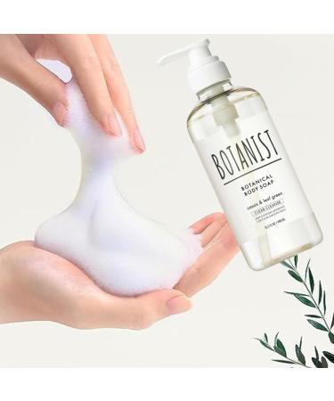 Botanist Moisturizing Body Wash - Natural & Organic Shower Gel for Sensitive Dry Skin 16.5 Fl Oz | Botanical Cleanse with Cassis Leaf & Leaf Green - Buy Online on GoSupps.com