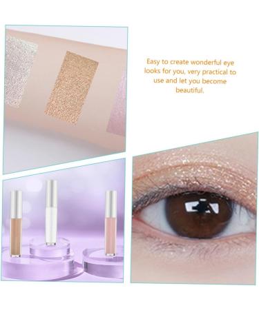 HAPINARY 3pcs Bling Eyeshadow Liquid Glitter Eyeshadow Makeup Stuff Women Makeup Tools Plastic - Buy Online on GoSupps.com