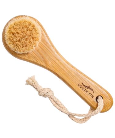 FRCOLOR Face Brush Exfoliating Face Brush Face Scrubber Bamboo Scrub Cleansing Brush Exfoliates Skin to Help Reduce Flaking Fine Lines Supports Glowing Complexion
