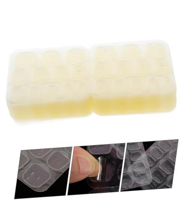 Healvian 50 Sheets Nail Jelly Glue Fake Nail Glue Tab Nail Adhesive Tabs Nail Glue for False Nails Transparent Nail Glue Sticker Labels Nail Sticker Nail Glue for Press on Nails 11.00X5.00X0.10CM As Shown - Buy Online on GoSupps.com