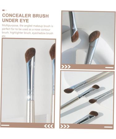 POPETPOP Eyebrow Brush 8 Pcs Nose Shadow Brush Eyeshadow Angled Eye Shadow Brush Angled Nose Contour Brush Miss Sickle - Buy Online on GoSupps.com