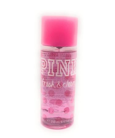 Victoria's Secret Pink Fresh & Clean Scented Body Mist Fresh Apple & Lily 8.4 Ounce Spray - Buy Online on GoSupps.com