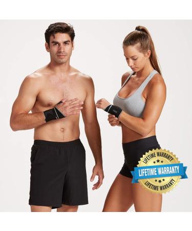 ComfiLife Adjustable Compression Wrist Brace - Support for Carpal Tunnel, Sprains, Workout, Tendonitis - Fits Both Hands - Buy Online on GoSupps.com