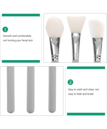 Cleaning Brush 9 Pcs Silicone Face Silicone Face Brush Face Applicator Silicone Face Scrubber Brushes DIY Facial (Size : 15.1x3.1cm) - Buy Online on GoSupps.com