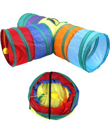 32Pcs Interactive Cat Toy Set: S-Tunnel, Feather Teaser, Fluffy Mouse, Crinkle Balls, Bell Play - Perfect for Cat, Puppy, Kitty, Kitten - Buy Online on GoSupps.com