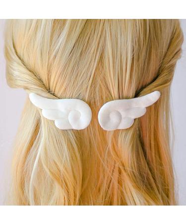4 Pairs Angel Wing Butterfly Clips Cute Cosplay Hair Clips for Girls Hair Accessories for Women - Buy Online on GoSupps.com