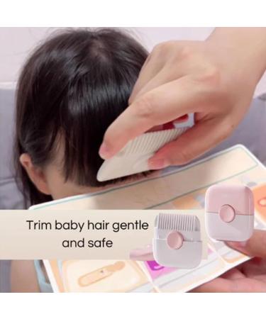 Cohbskj Trimpocket Hair Trimmer/Comb Kids Trim Pocket Comb Split Ends Hair Trimmer Baby Hair Trimmer Comb 2 in 1 Bangs Hair Trimmer Dual-Side Design Blades Replaceable (3PCS-C) - Buy Online on GoSupps.com