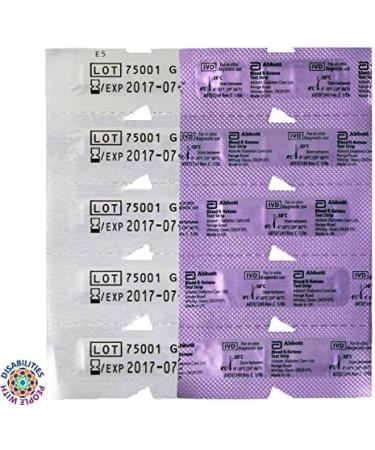 Precision Xtra Blood Ketone Test Strips 20ct - Unboxed & Sealed - Exp 08/2018 & 02/2018 - Buy Online on GoSupps.com