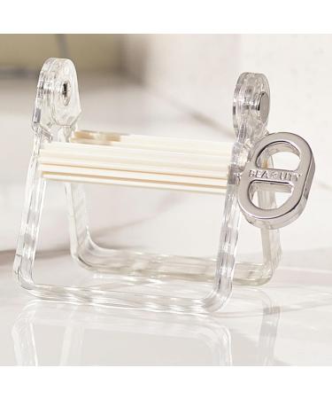 Tube Squeezer Tool No Drilling Toothpaste Squeezer Rolling Tube Squeezer and Tube Squeezer Tool Accessories for Toothpaste Hand Cream White - Buy Online on GoSupps.com