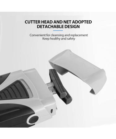 Novah Professional Hair Clippers Men's Barber Clippers and Trimmer Set Cordless Hair Clippers for Barbers Fading Kit Smoothing Haircut with Detachable Cutter Aluminium - Buy Online on GoSupps.com