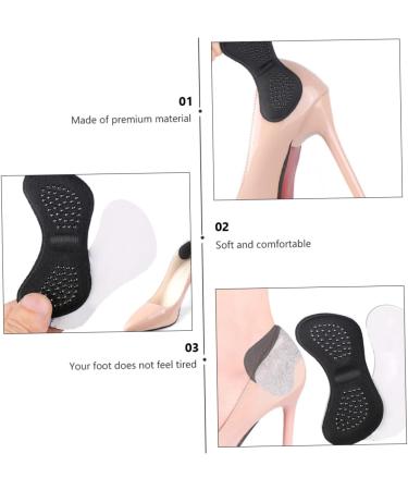 FOMIYES Non-Slip Heel Stickers - 8 Pairs Leather Heel Grips & Rubbing Tape for Women s Shoes & Sandals - Buy Online on GoSupps.com