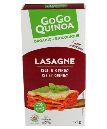 Gogo Quinoa Lasagne Rice and Quinoa 170g (Pack of 1)
